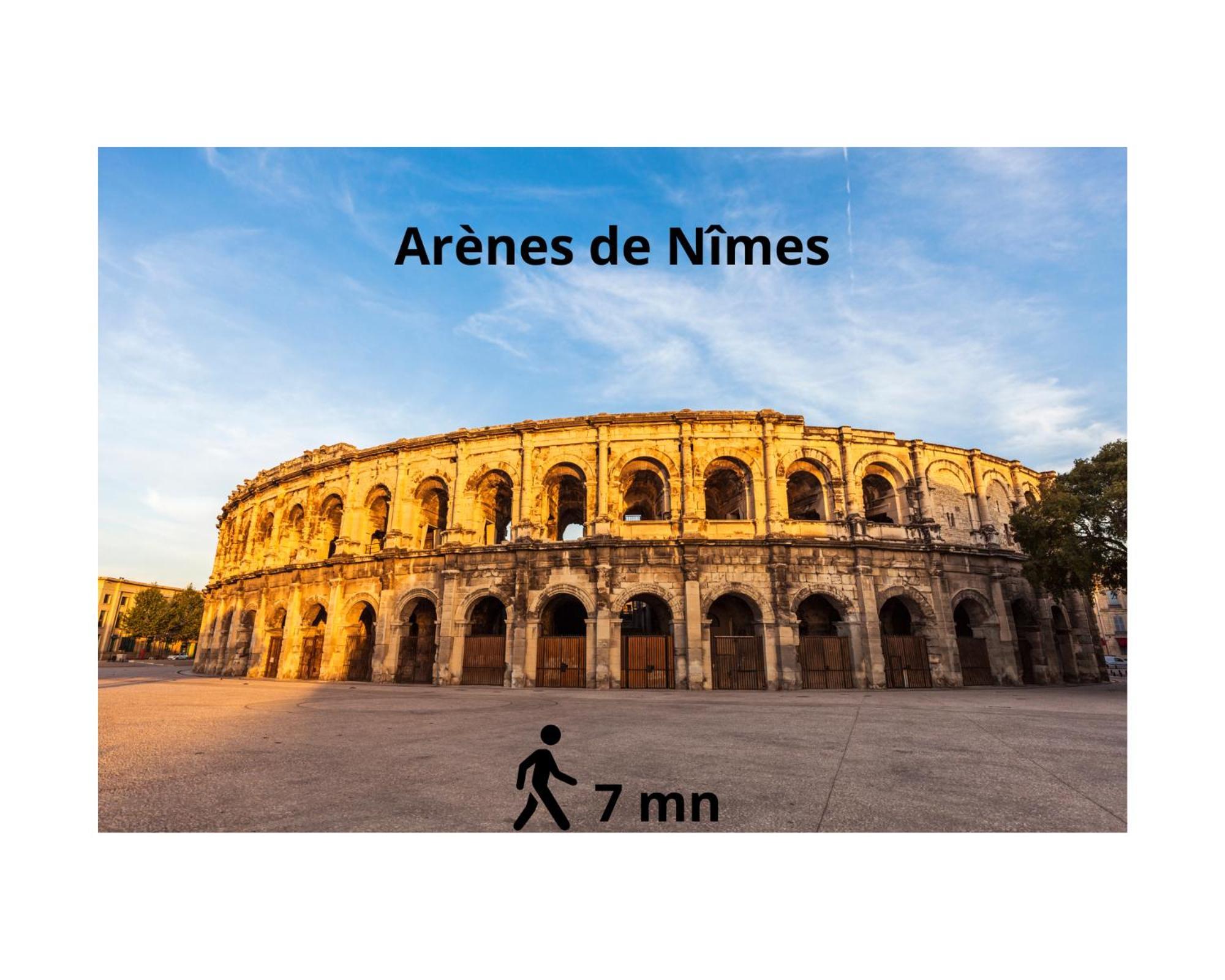 Apartamento Les Esclafidous Nimes Exterior foto